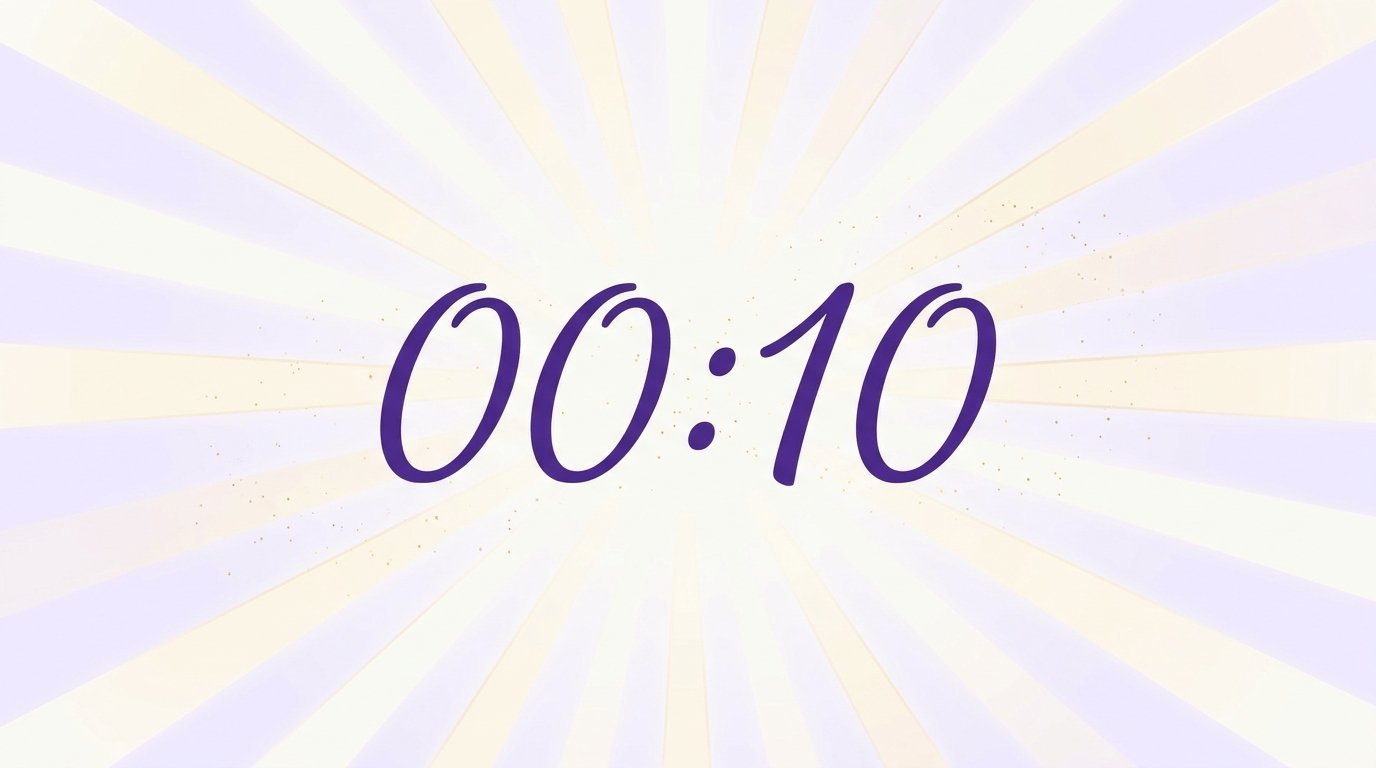 Heure miroir 00h10