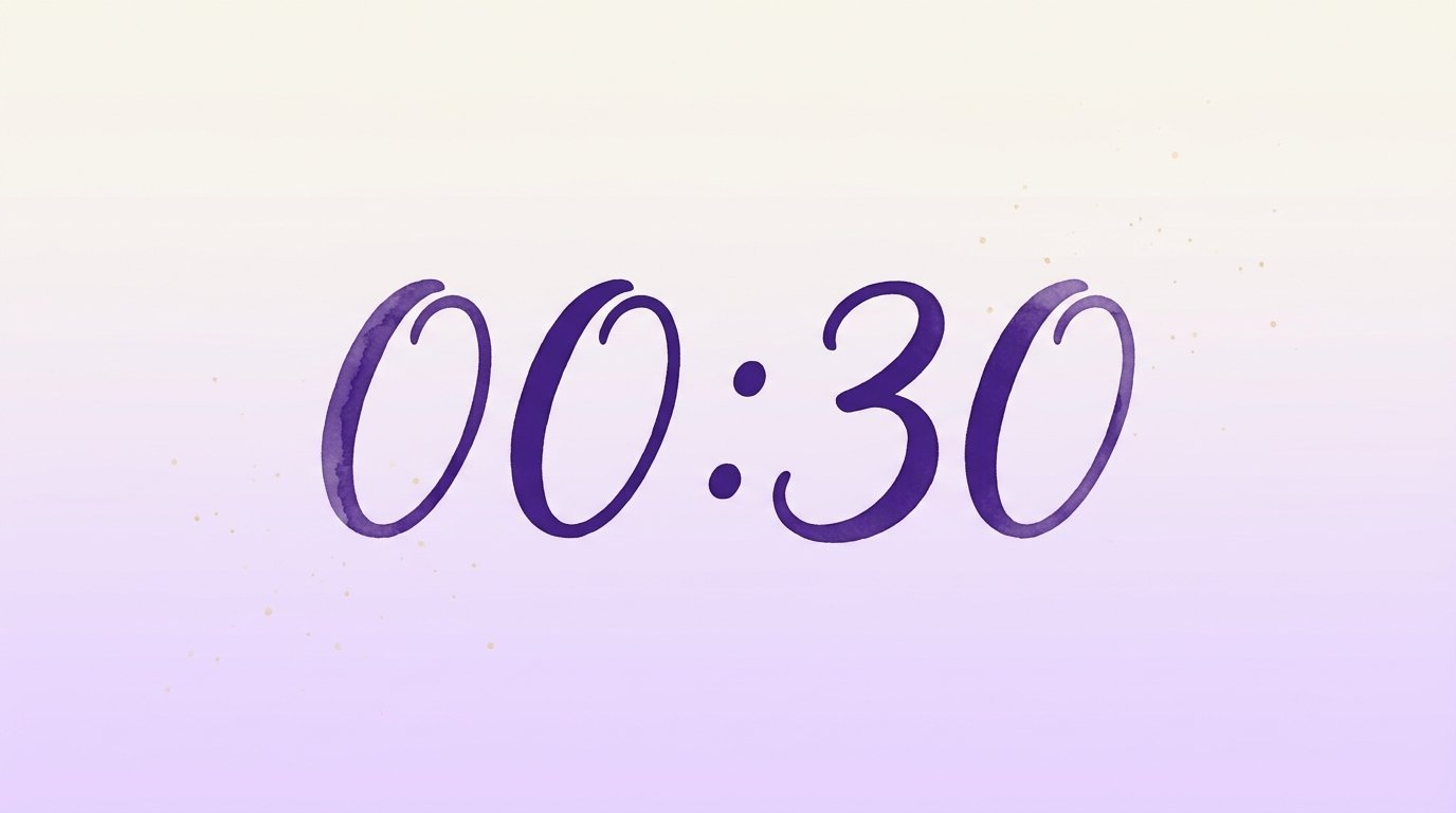 Heure miroir 00h30
