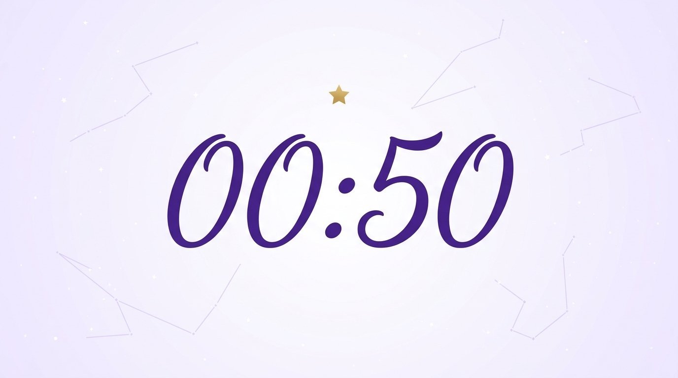 Heure miroir 00h50