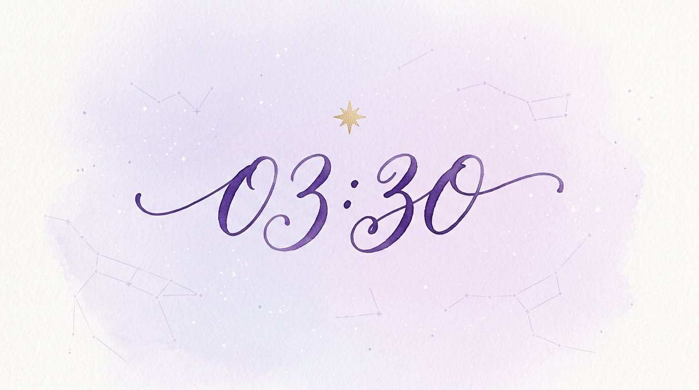 Heure miroir 03h30
