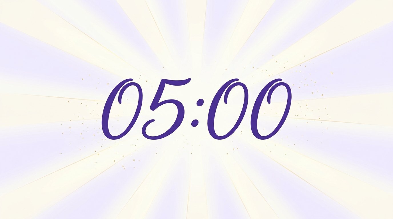 Heure miroir 05h00