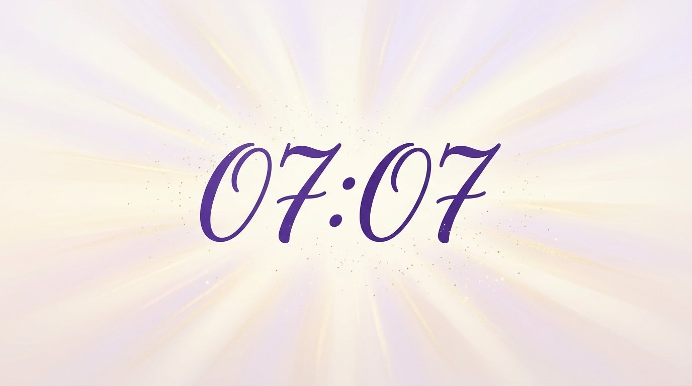 Heure miroir 07h07