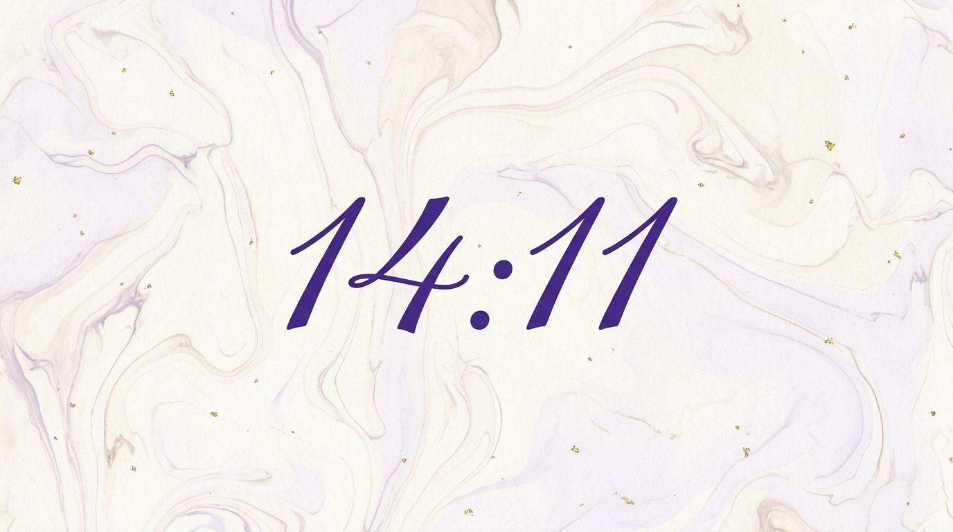 Heure miroir 14h11