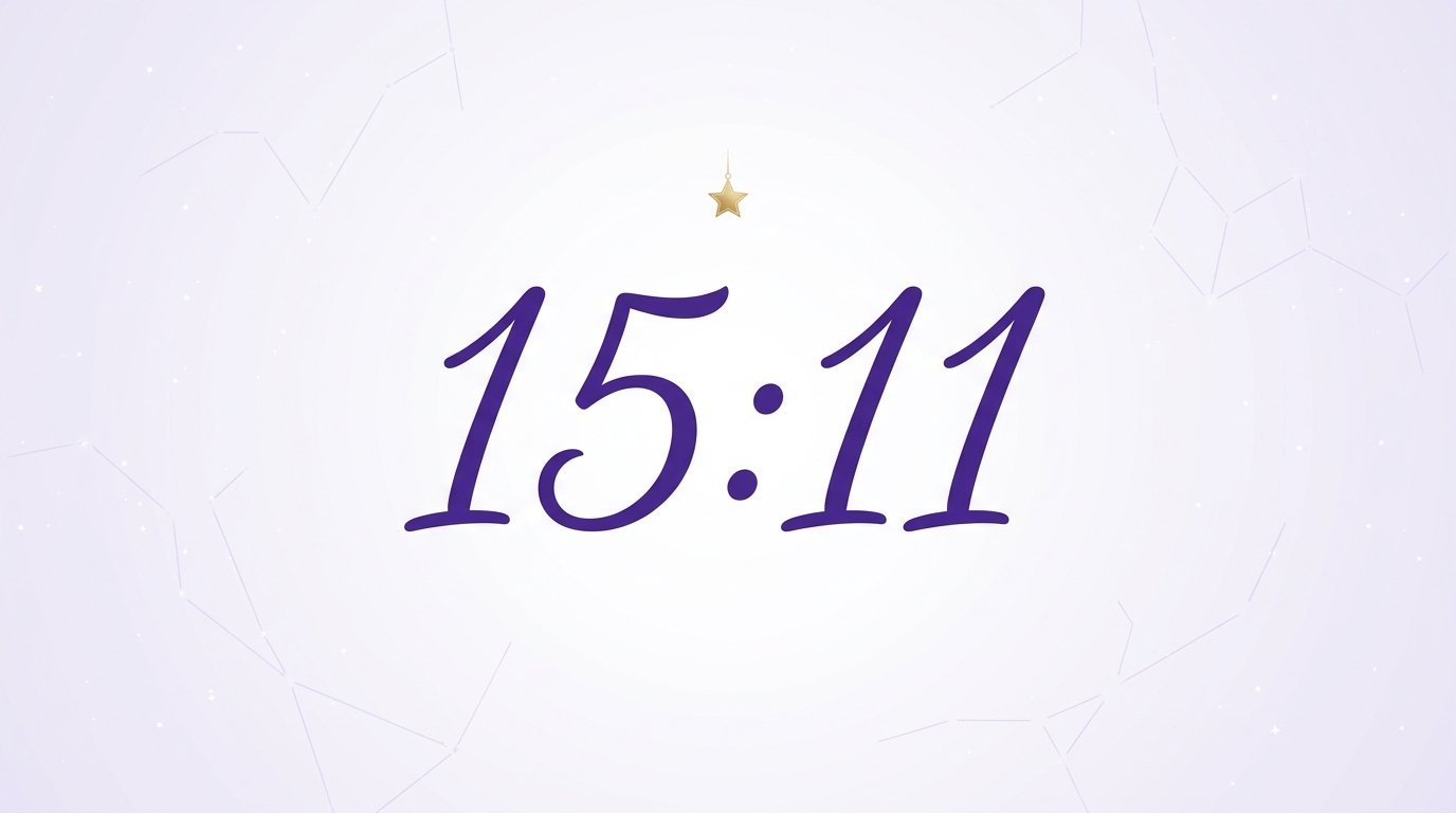 Heure miroir 15h11