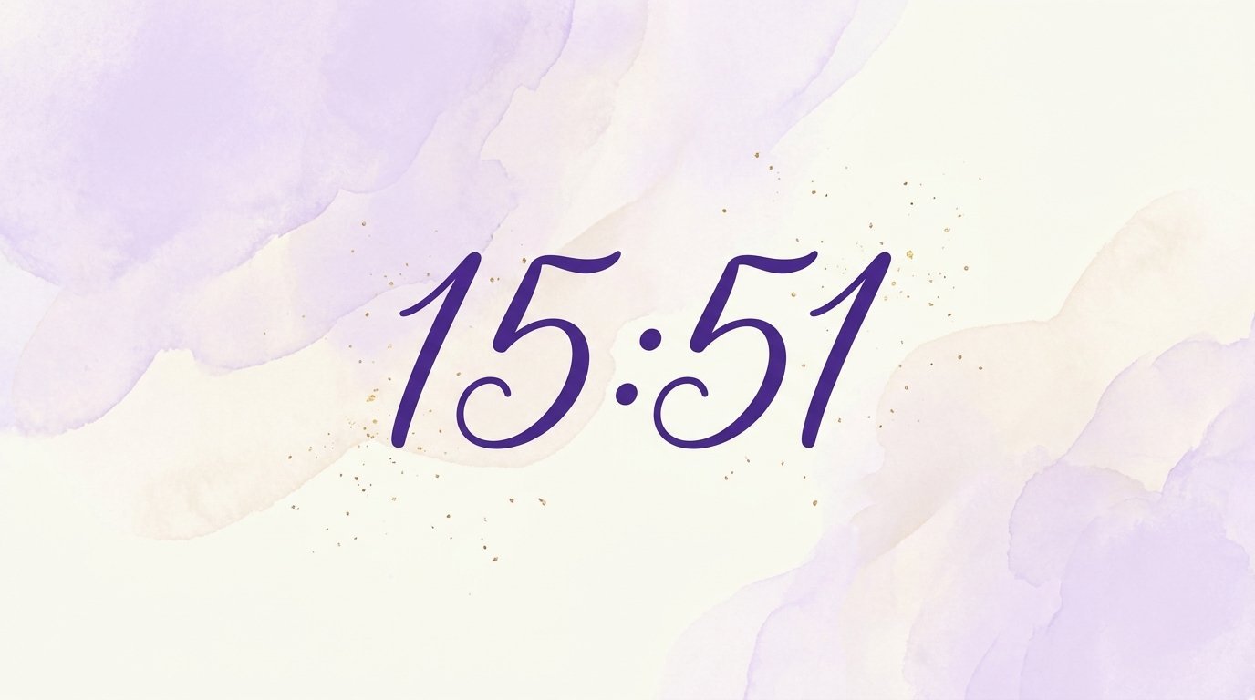 Heure miroir 15h51