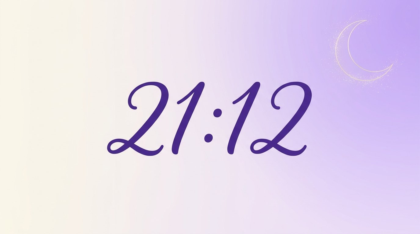 Heure miroir 21h12