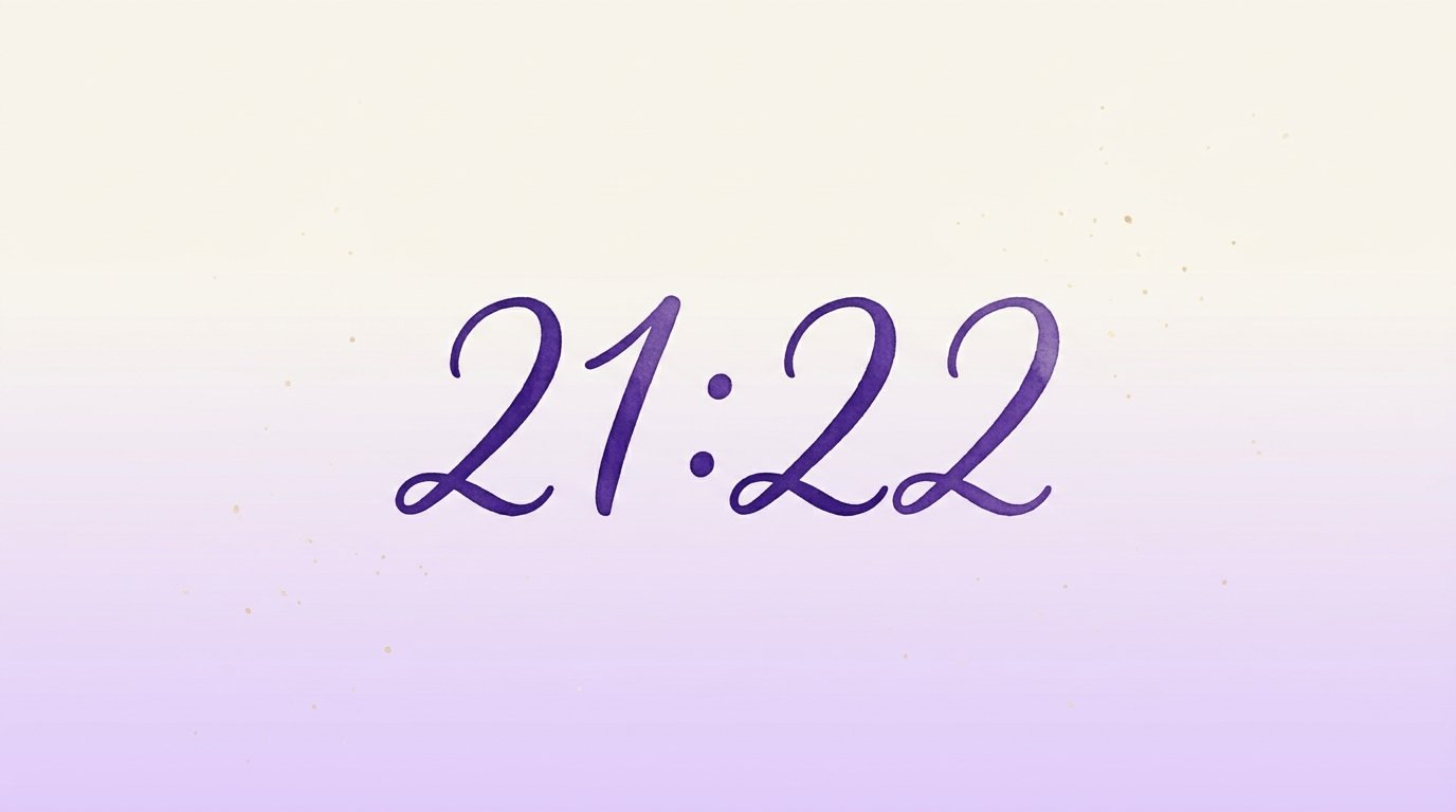 Heure miroir 21h22