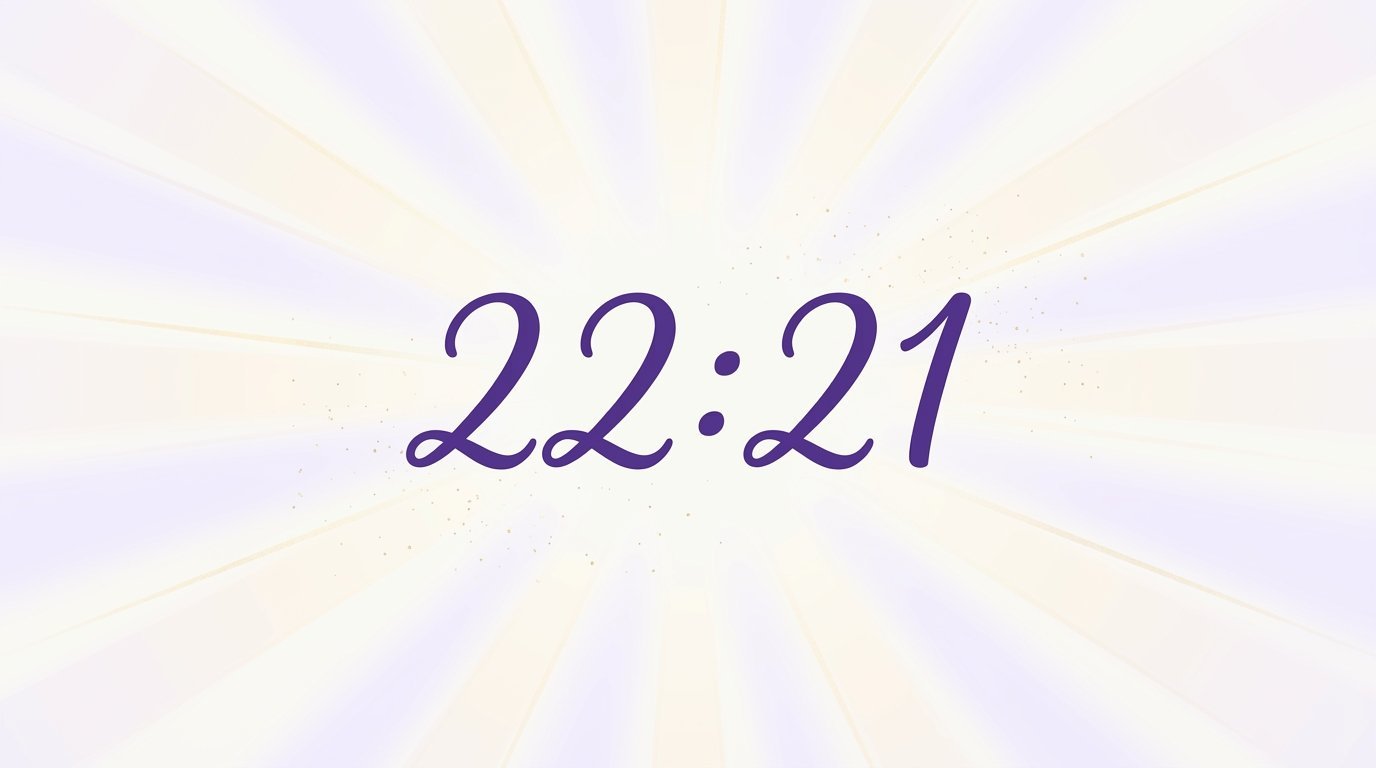 Heure miroir 22h21