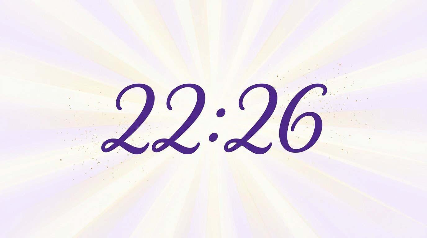 Heure miroir 22h26