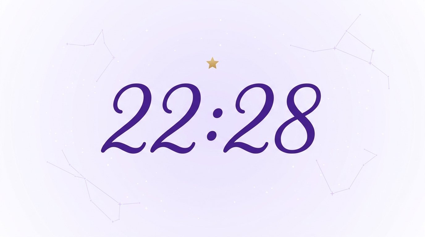 Heure miroir 22h28