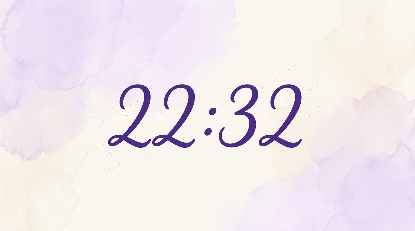 Heure miroir 22h32