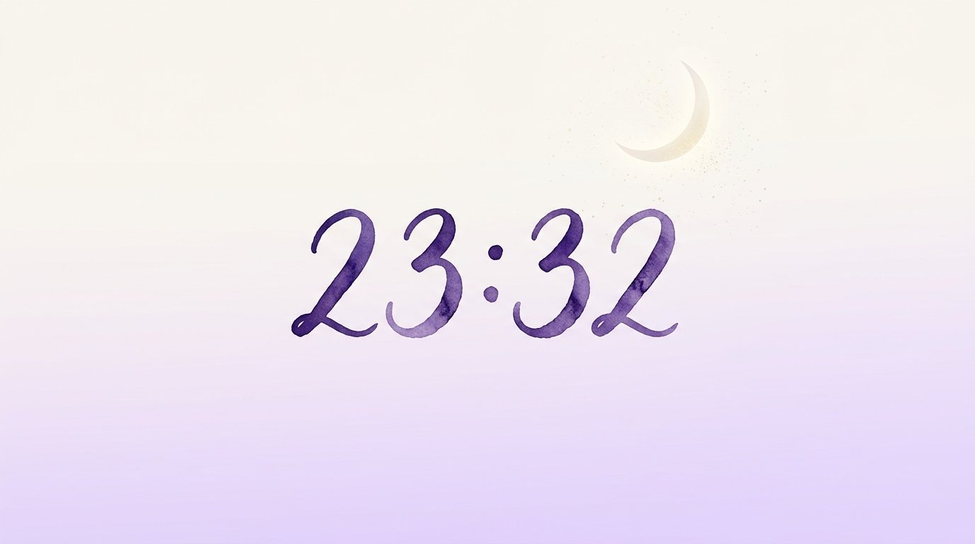 Heure miroir 23h32