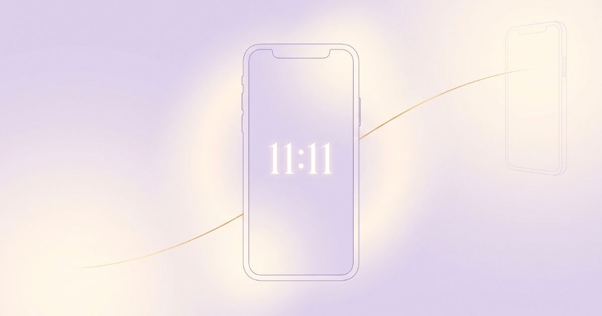 Que signifie recevoir 11h11 par message ou sur Snapchat