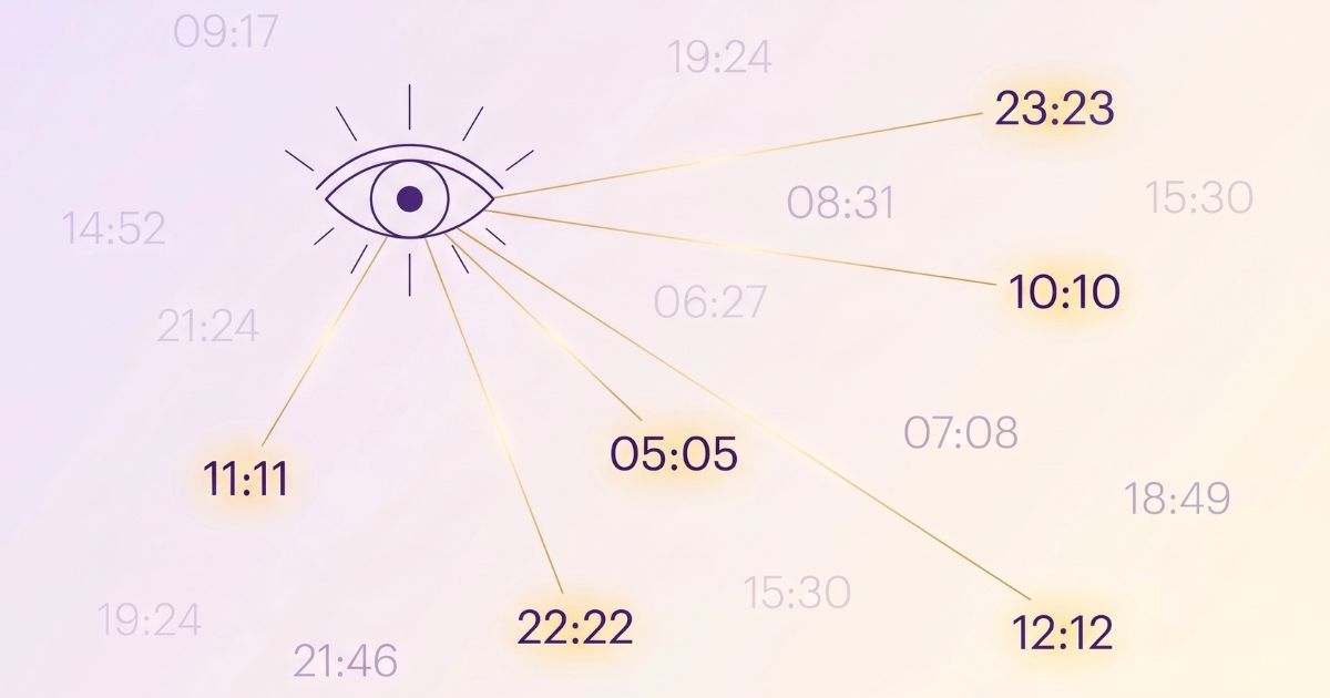 Pourquoi je vois des heures miroirs tout le temps